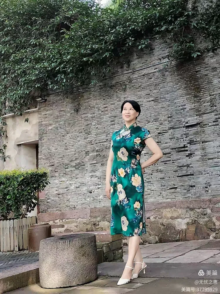 [旗袍裙风采]小姨婆的嫁衣